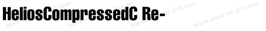 HeliosCompressedC Re字体转换